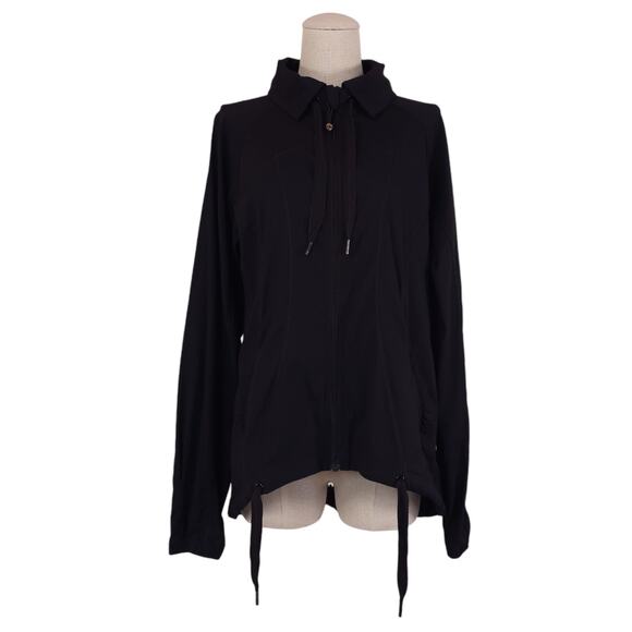 Lululemon Transition Jacket Black Sz 8 - Picture 1 of 7